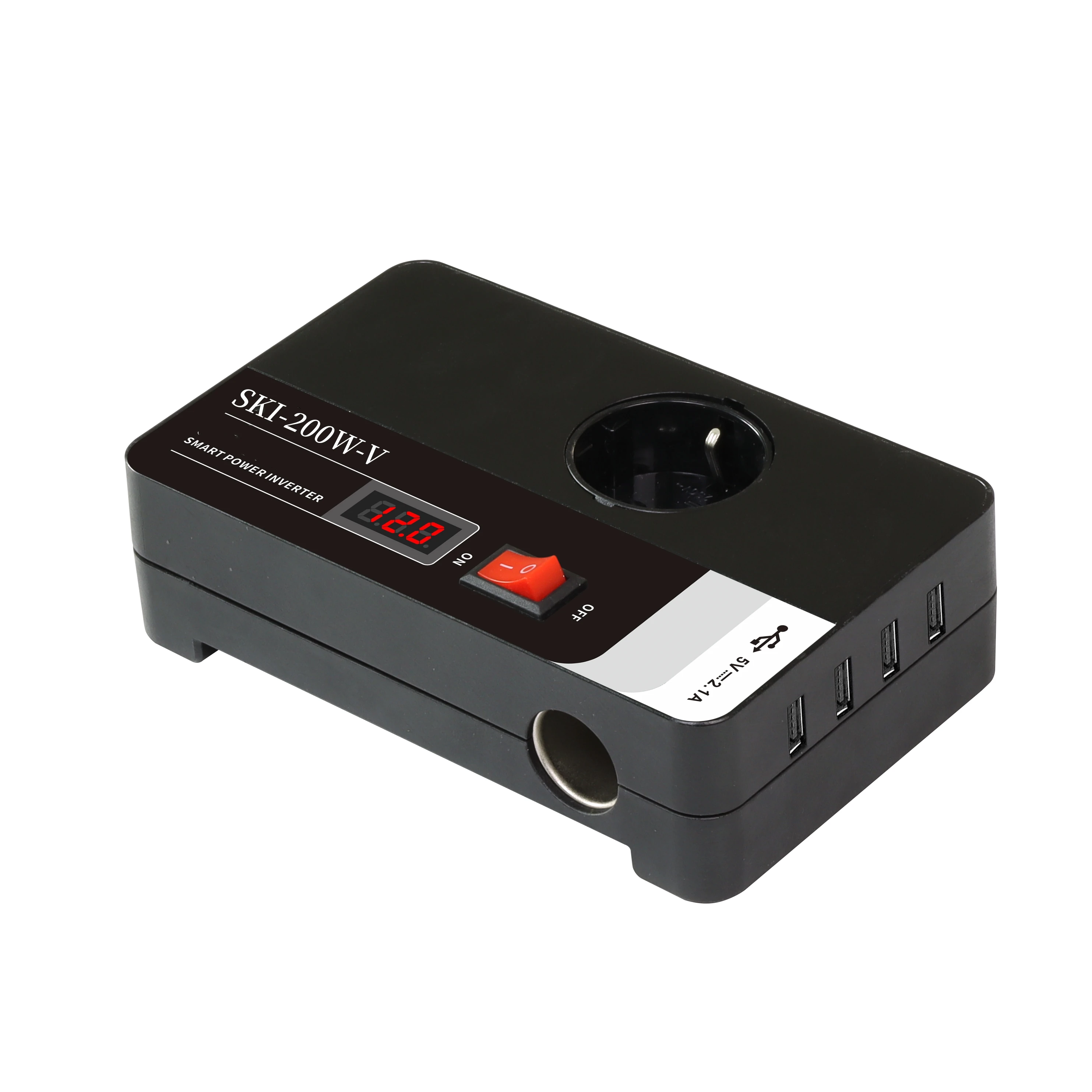 

200W 12VDC to 220VAC Modified Sine Wave DC AC Car Inverter Home Inverter