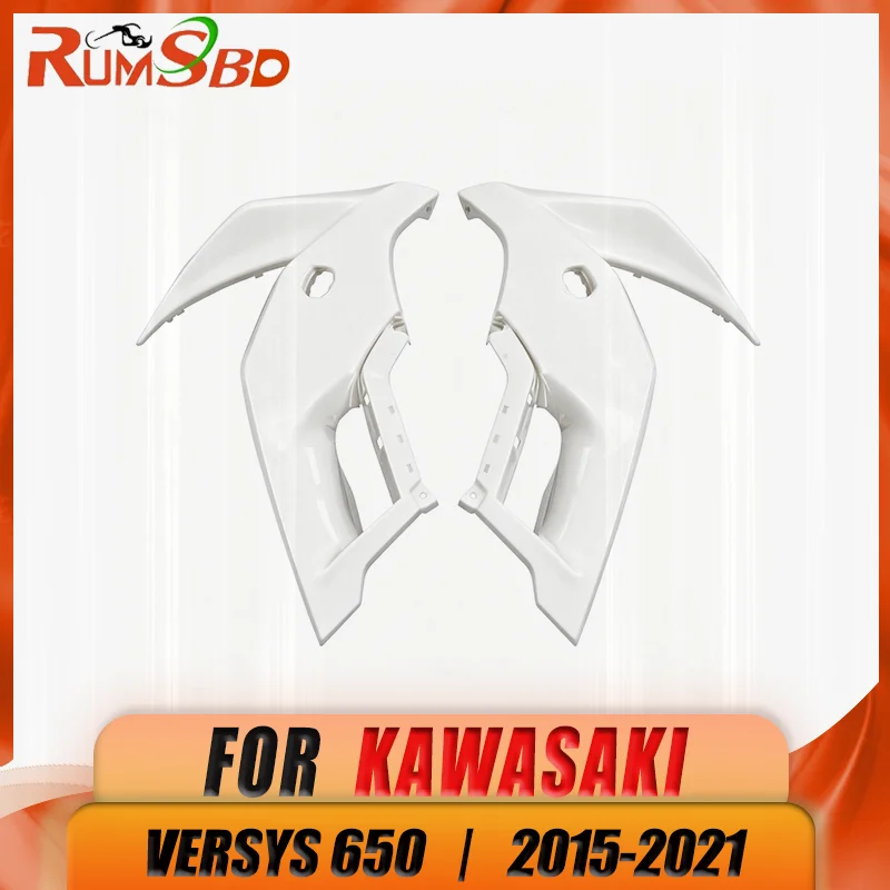 

Motorcycle Front Head Side Panel Fairing Frame Cover For Versys650 2015 2016 2017 2018 2019 2020 2021 cover For Kawasaki