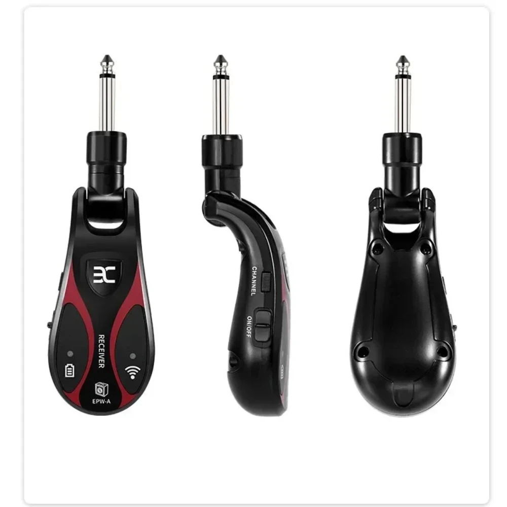 ENO EPW-A UHF Electric Guitar Wireless System Rechargeable Audio Transmitter Receiver For Guitar Amplifier Guitar Accessory Part