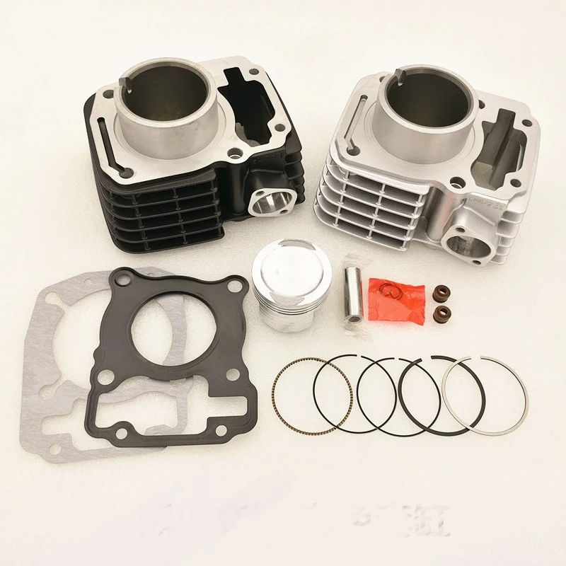 52.4mm Bore Motorcycle Cylinder Kit Cylinder Piston Set for Honda CBF125 CBF 125 CB 125 F CB125F XR 125 L XR125L GLH 125 E STORM