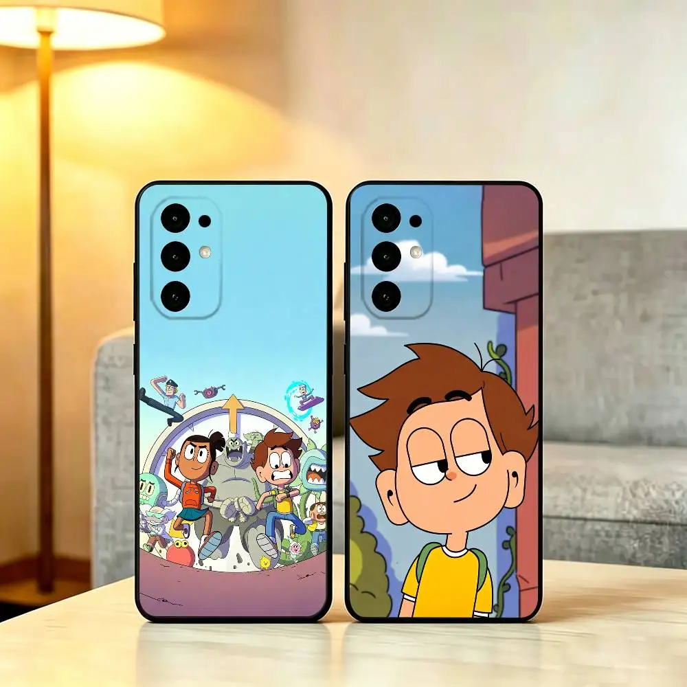 Cartoon N-Nate Is Late Phone Case Soft black For Samsung S25,S24,S21,S22,S23,S30,Ultra,S20,Plus,Fe,Lite