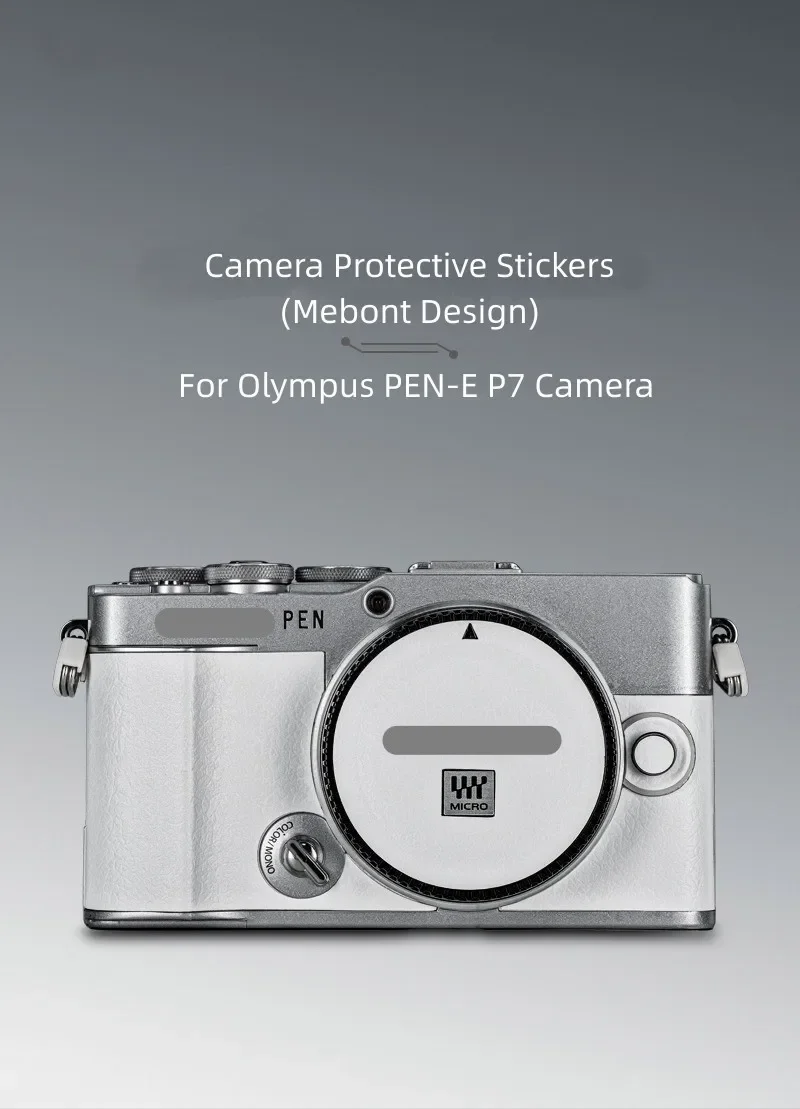 Decal Skin for PEN ep7 Camera Sticker PEN E-P7 Wrap Cover Skin for Olympus PEN-E P7 Camera Protector Skin