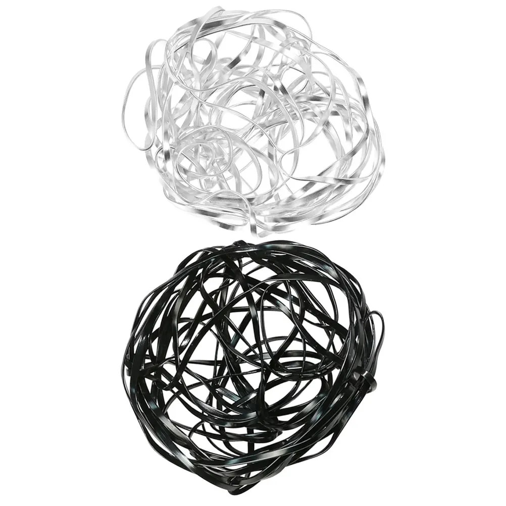 

2Pcs Flower Cage Mesh DIY Tools Flower Arranging Cage Mesh Flexible Vase Bouquet 5M Silver Black Stem Holder