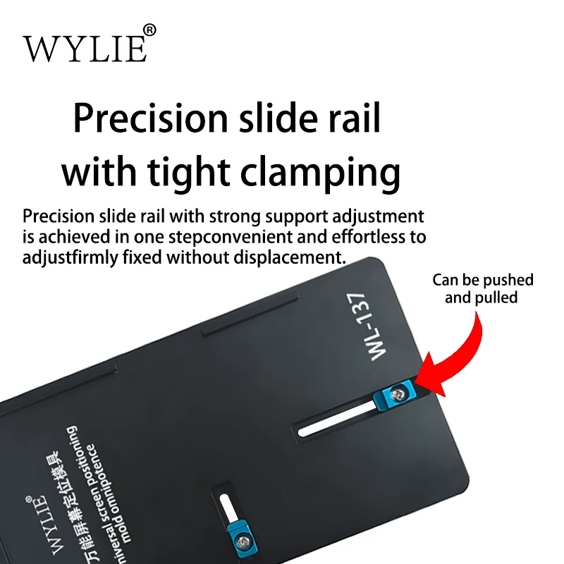 Wylie WL-137  IP12-17PM Universal Screen Positioning Mold One Second Alignment of Mobile Phone Display With Bracket Attachment