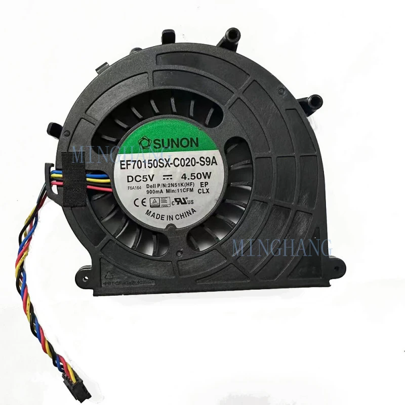 

M FOR DELL Optiplex 3020 3020m 9020 9020m Micro Desktop System Cooling Fan 02N51K