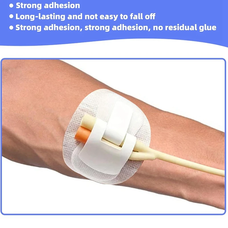 AD23-30Pcs Устройство для стабилизации катетера, держатель трубки катетера, клейкий катетер, сумка для ног, держатель для ног