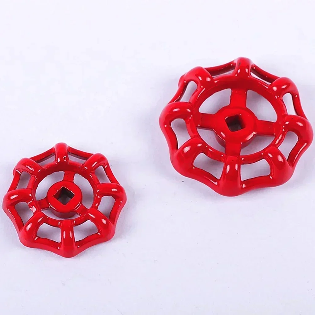 1 مجموعة/2 قطعة صمام الحديد الزهر عجلة اليد مقبض النحاس بوابة صمام غلوب صمام عجلة اليد 6 مللي متر ، 7 مللي متر ، 8 مللي متر ، 9 مللي متر مضخات أجزاء