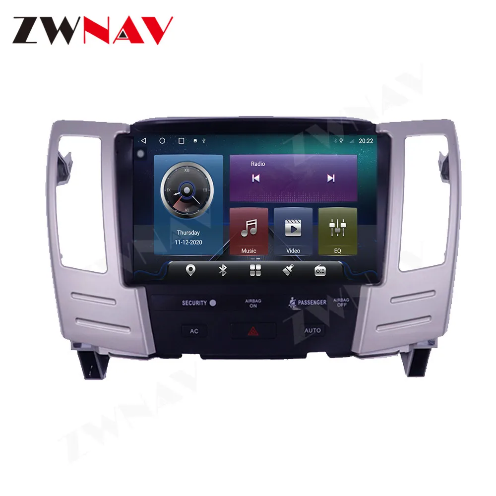 ZWNAV Car Radio Stereo Receiver Android 10 For Toyota Harrier For Lexus RX300 2004 2005 2006-2008 GPS Receiver Player Head Unit