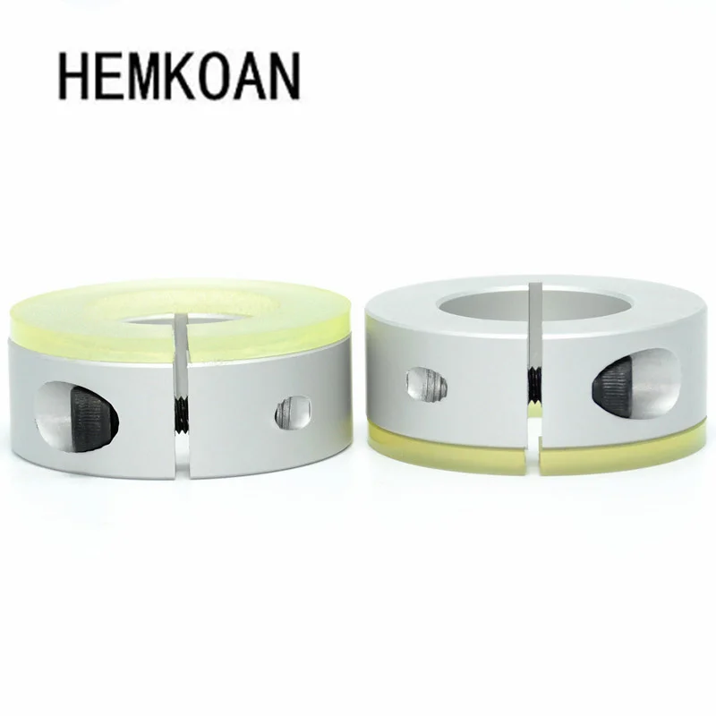 Aluminum alloy fixed open ring type, with polyurethane silicone ring stop jacket positioning retainer ring bushing