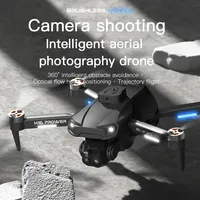 Brushless Remote Control Drone Aircraft Toy Obstacle Avoidance Optical Flow Night Vision Dual Camera RC Quadcopter Drone Boy Toy