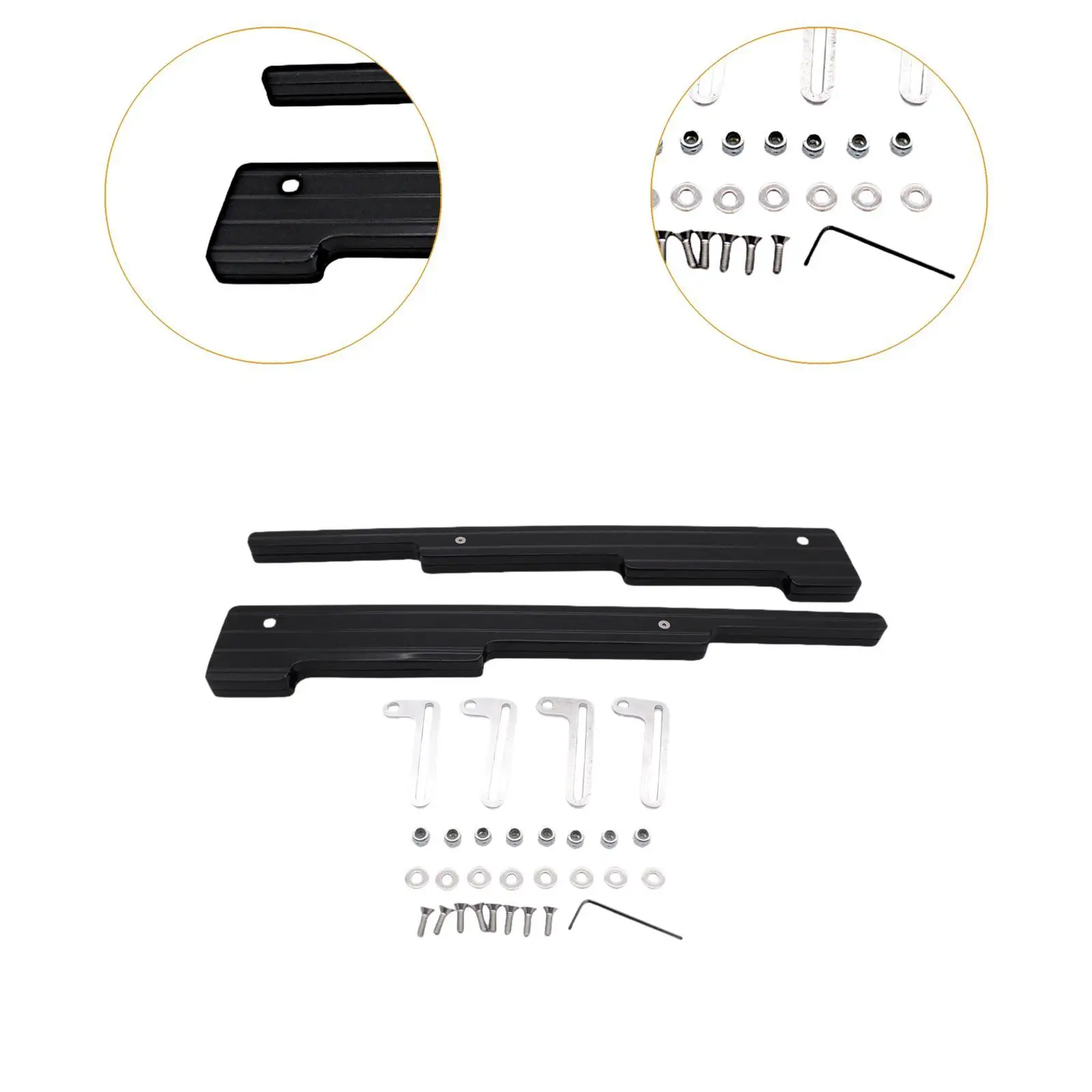 

Replacement Spark Plug Wire Looms Holder Kit Universal Aluminum Alloy Automotive Accessories for SBC BBC V8