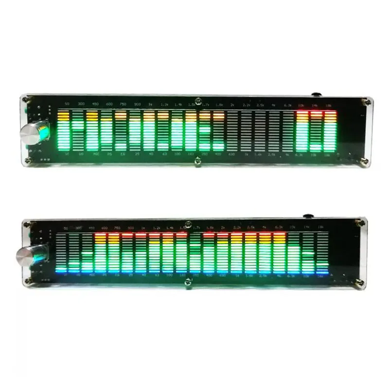 LED Audio Level Indicator Amplifier VU Meter for Car Light Atmosphere Lamp LED2015 DSP Equalizer EQ Pickup Rhythm Music Spectrum