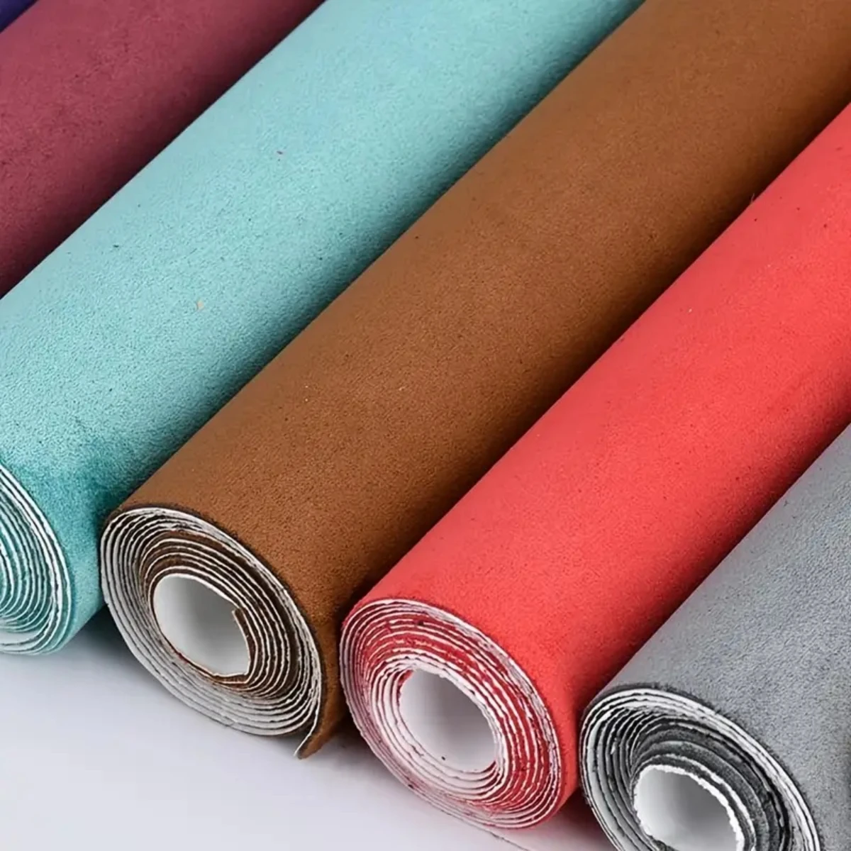 

Многоцветная самоклеящаяся замшевая ткань, велюровая наклейка для декора дверных панелей автомобиля, стойки A, B, C.