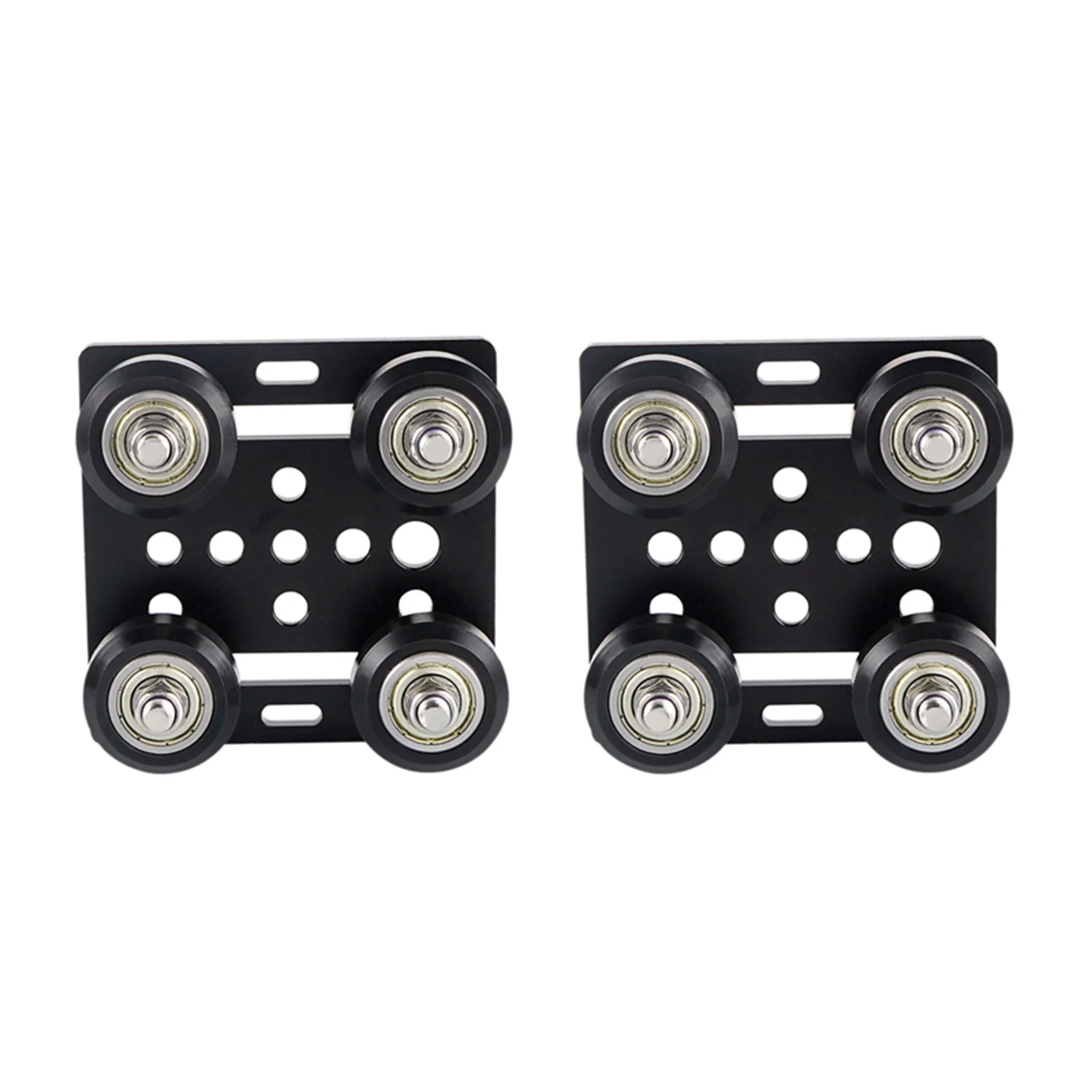 

3D-принтер QWE-2X для Openbuilds V-слот, европейский стандарт, алюминиевый профиль 2020, шкив с V-образным пазом, портальная пластина