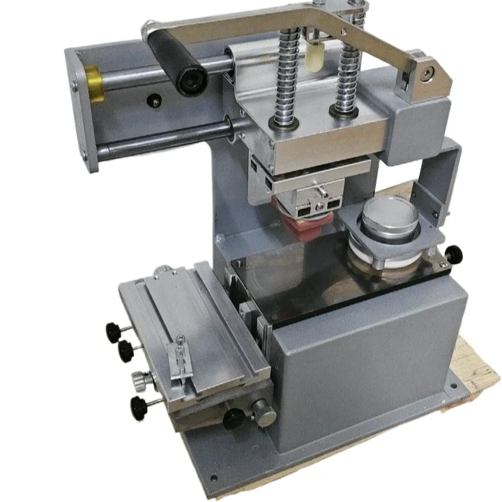 Oil Cup Scraper Manual Pad Printer, High Precision Marking Machine for Trademark and Font Printing