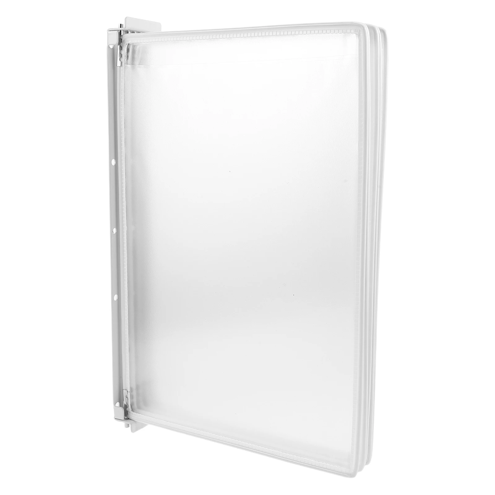 

Wall Hanging 10-Page File Organizer Wall Organizer Office 5 Pages A4 Documents Display Rack PVC Iron Office Storage