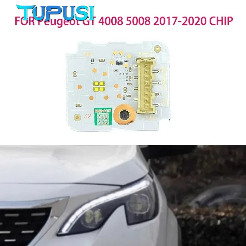 Weiße LED-Leuchte für Peugeot GT 4008 5008 2017-2020 Auto-Scheinwerfer DRL-Chip Vorschaltgerät Leiterplatte Lichtquelle Platine Chip