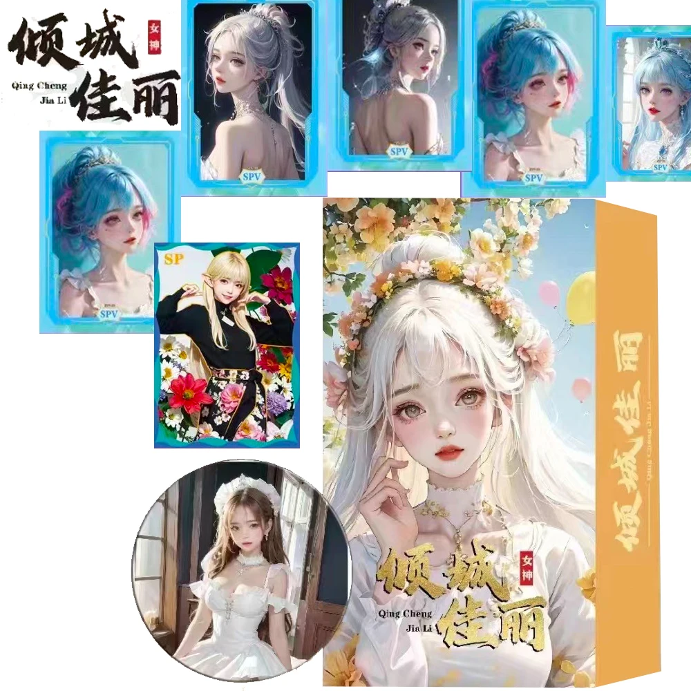 Goddess Story Collection Cards Box Beautiful Color Full  ACG Game Collection Cards Box Anime Cards