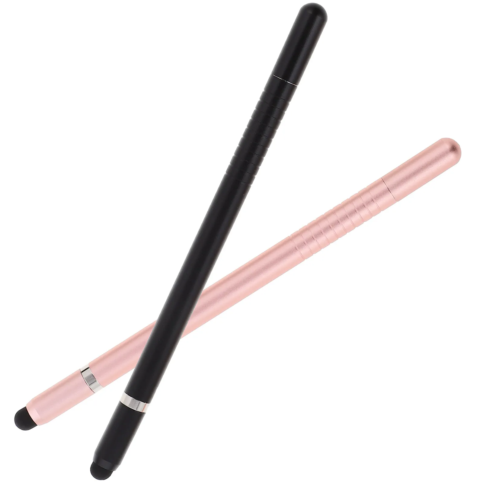 

2 шт. универсальных емкостных стилусов для планшетов с сенсорным экраном, для плавного письма, рисования и точного управления