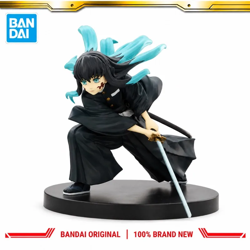 

In Stock Bandai Original Banpresto Demon Slayer Tokitou Muichirou Action Figure Model Doll Brand New Boxed Anime Characters Toys