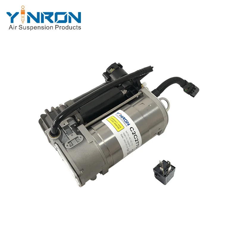 C2C27702 Air Suspension System For Jaguar XJ Pneumatic Compressor Pump With Relay Original Quality Auto Parts