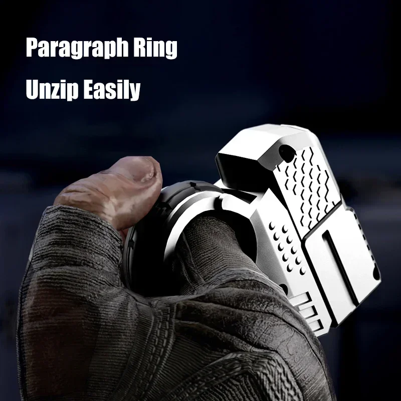 Alloy Gun Fidget Ring Edc Fidget Spinner Metal Hand Spinner Adult Fidget Toys Adhd Tool Anxiety Stress Relief Toys Gifts