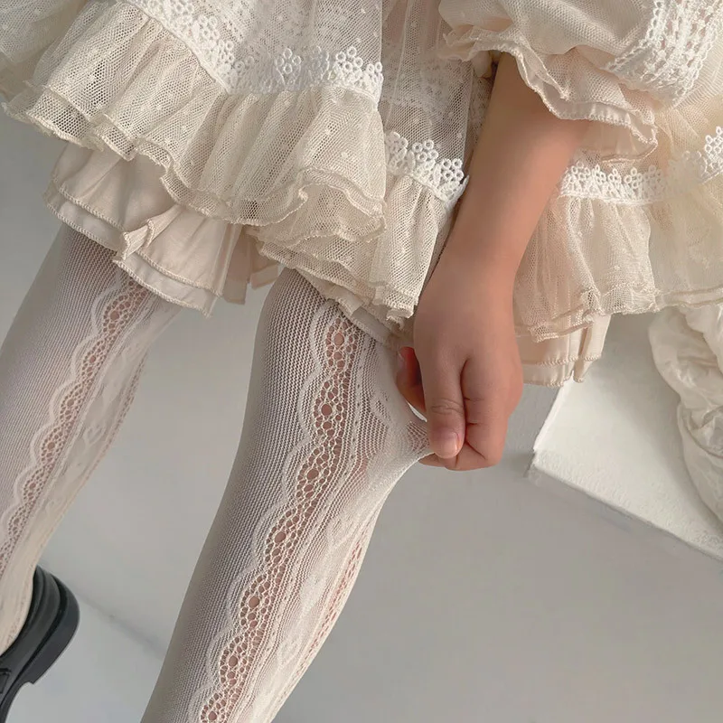 Schicke Kinderstrumpfhose für Mädchen, Netzstrümpfe, Ballett-Tanzstrumpfhose. Netzstrumpfwaren für Kinder, Netzstrümpfe
