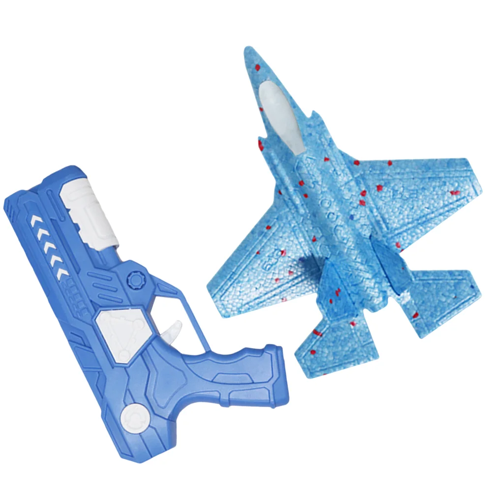 

Kid Gifts Light Plane Toy Foams Catapult Aircraft Toys for 6 Year Old Boys Sky-blue Kids Airplane 9 Child