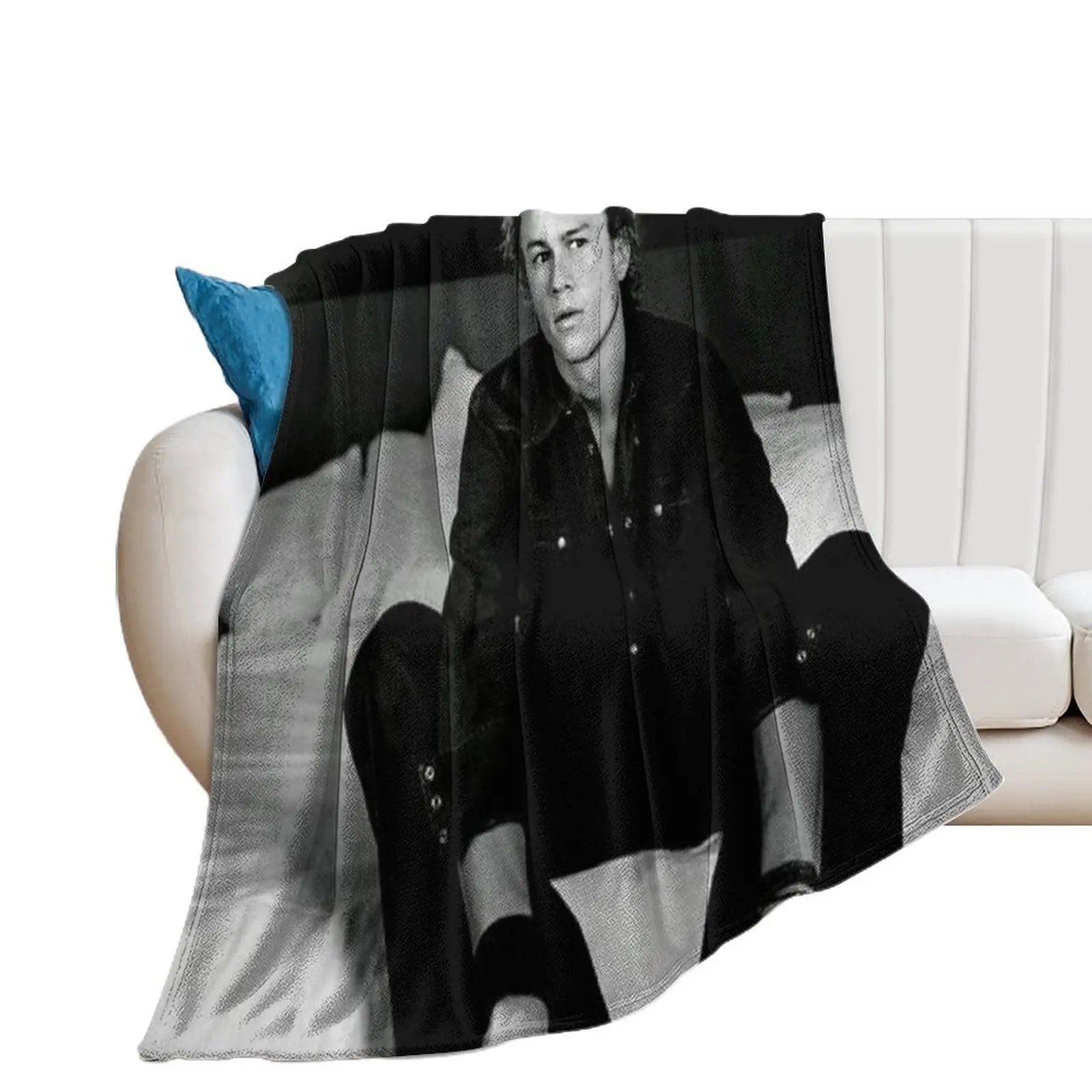 

heath Throw Blanket Vintage Heavy Luxury St Blankets