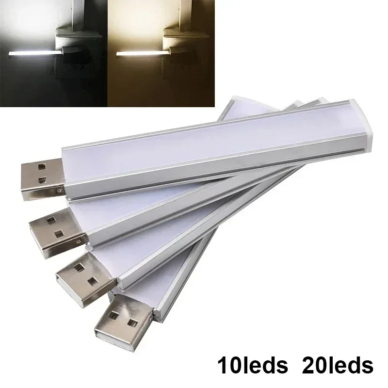 Mini USB LED Book Light 5V Portable Reading Lamp Foldable Eye Protection Night Light For Power Bank PC Computer Laptop Lighting