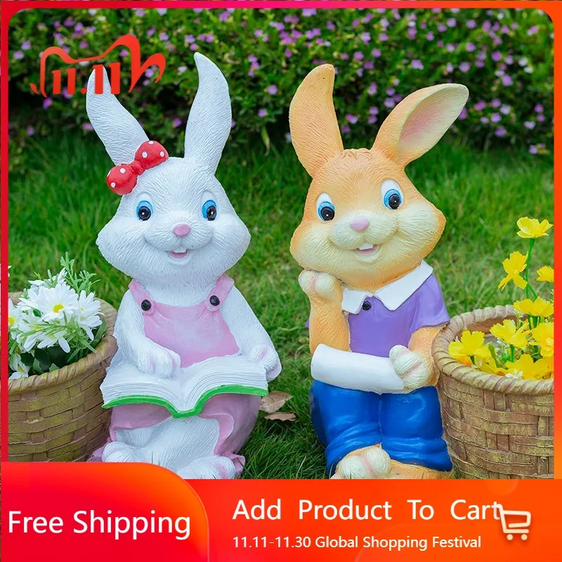 

Cute Animals Garden Decor Fashion Chinese Universal Artificial Garden Accessories Designer Garten Dekoration Decorative Statues