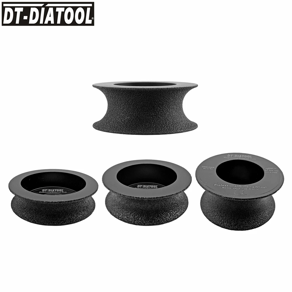 

DT-DIATOOL-Diamond Grinding Wheel for Marble Granite Chamfering for Grinding Quartz and Ceramic Stone Dia75/85mm 1Pc Grinder