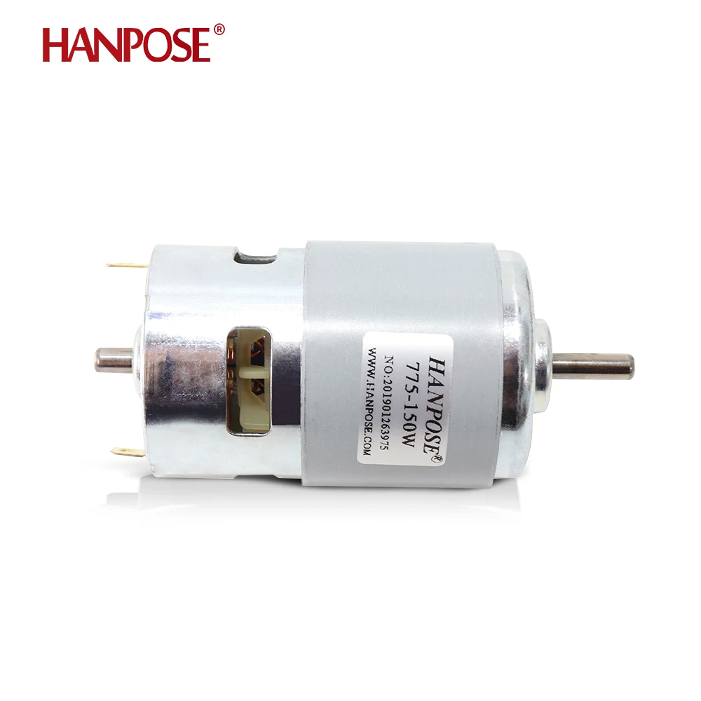 Hanpose 775-150W 775-200W 895-360W Spindelmotor 3000-12000 U/min 775 Motor 12000 U/min Rasenmähermotor mit zwei Kugellagern