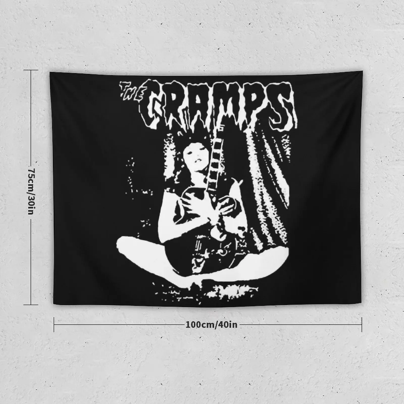 The Cramps dfdf Tapestry Room Decorations Bathroom Decor Tapestry