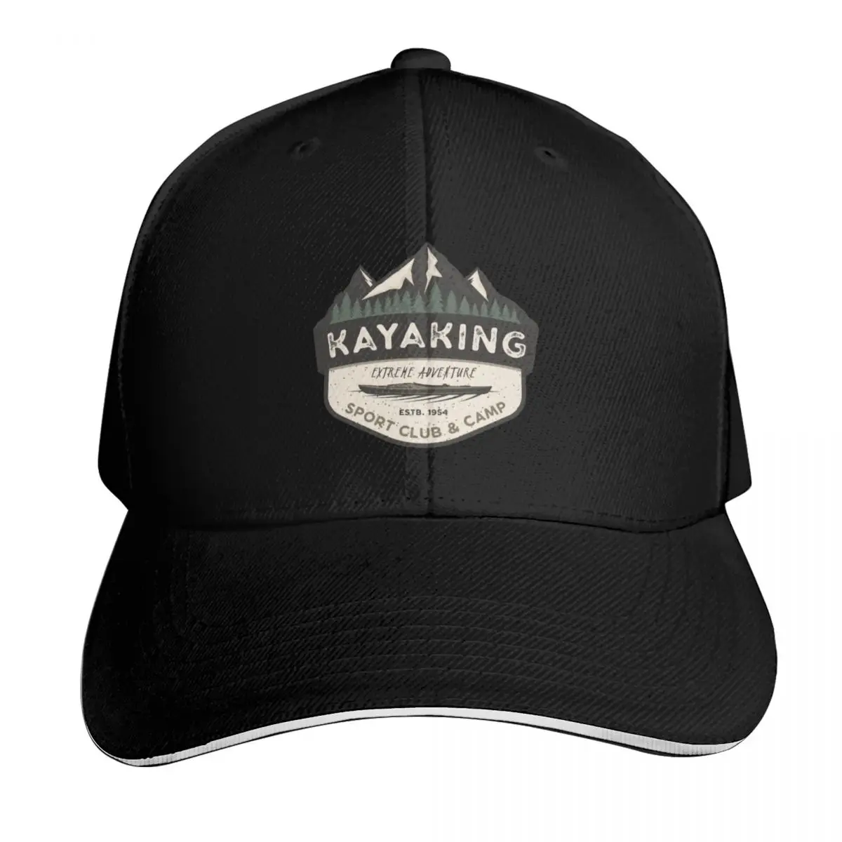 

Love Kayaking, Travel Design Baseball Cap Beach Outing Fishing cap Streetwear Mens Hats Women's