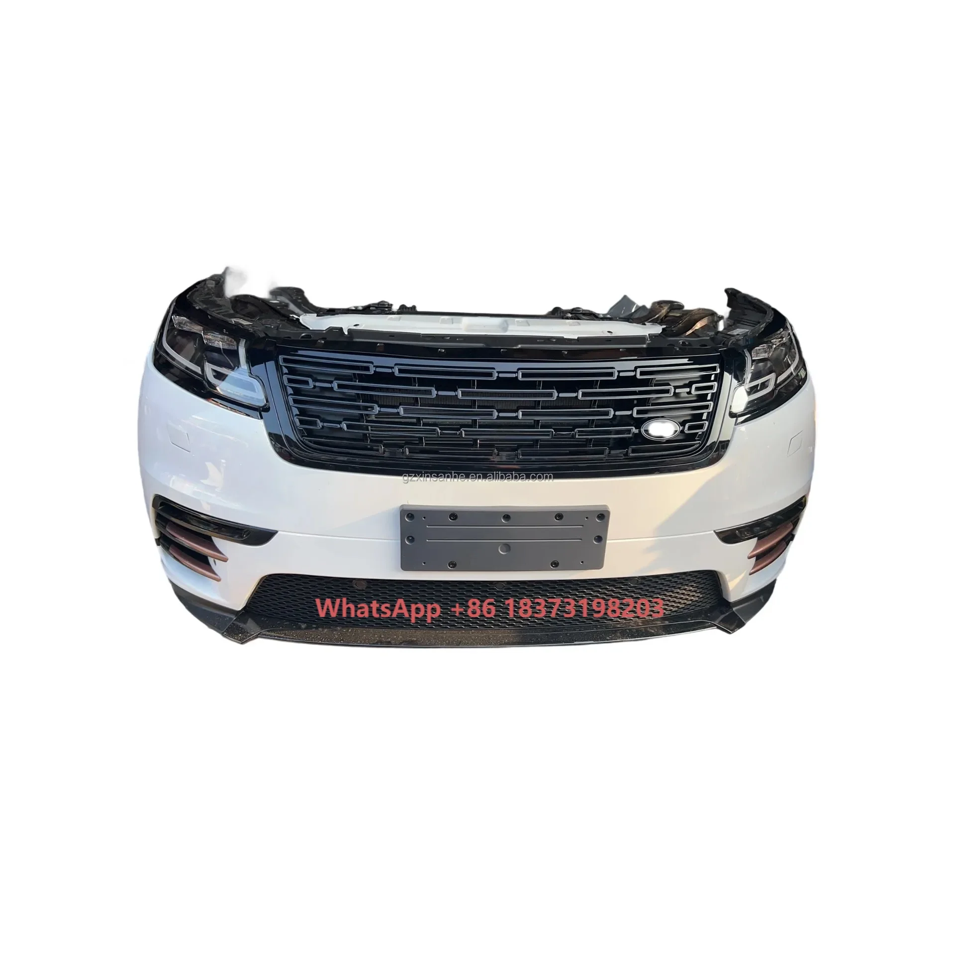 

Complete Nosecut Front Bumper Grille Radiator Headlights Set Used Condition Compatible for 2024 for Range Rover Velar