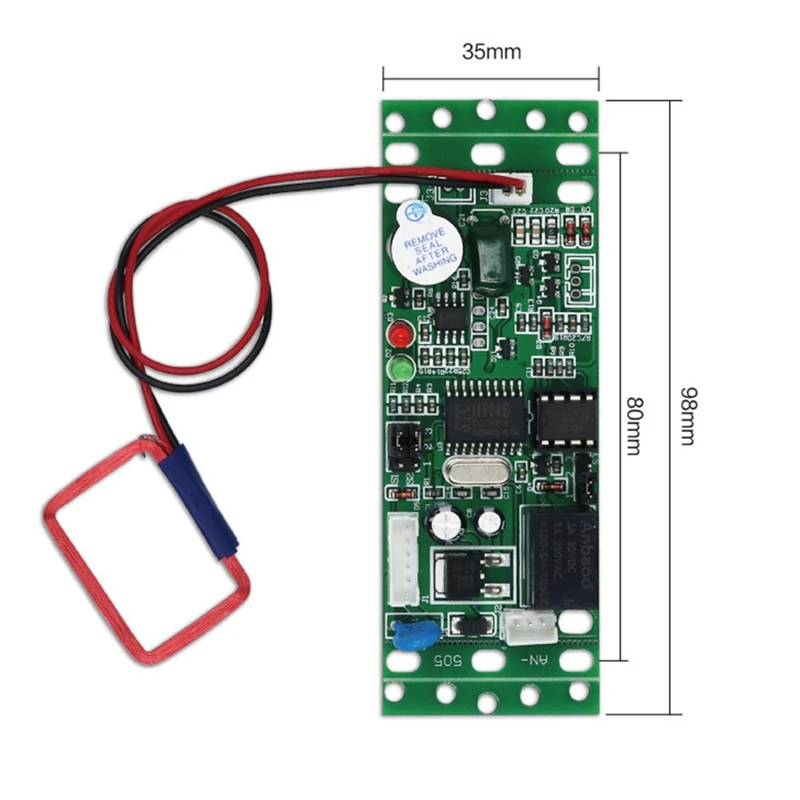 RFID Embed Control Module Intercom Access  Elevator Access Control 9-30V DC Power Access Controller Module ID Module