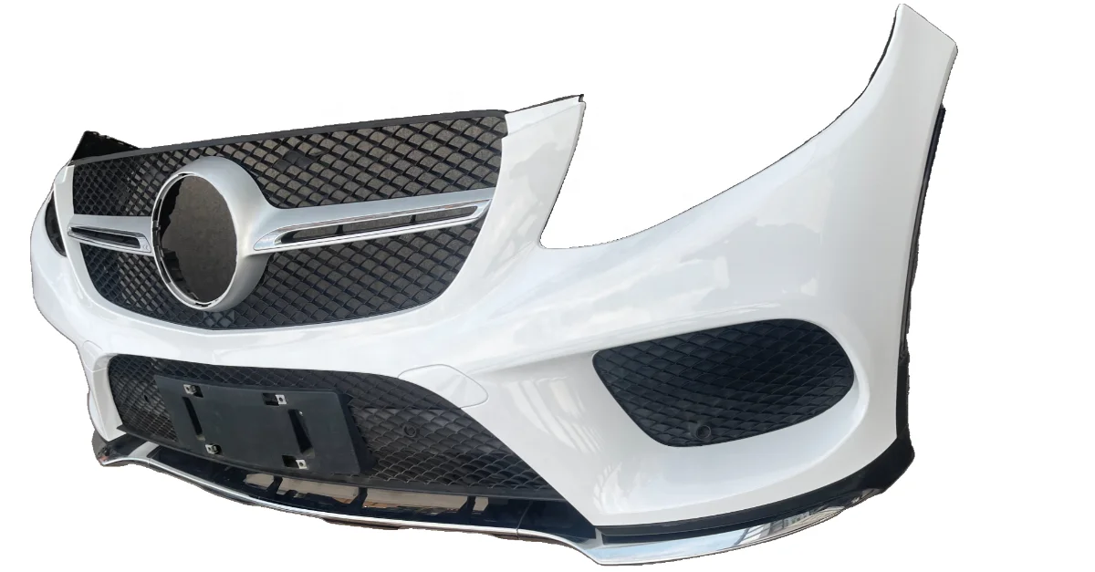 The Classic Best-selling GLE Series W166W292 Sports Style Front Bumper Surrounded by a Bumper Intake Grille for 2