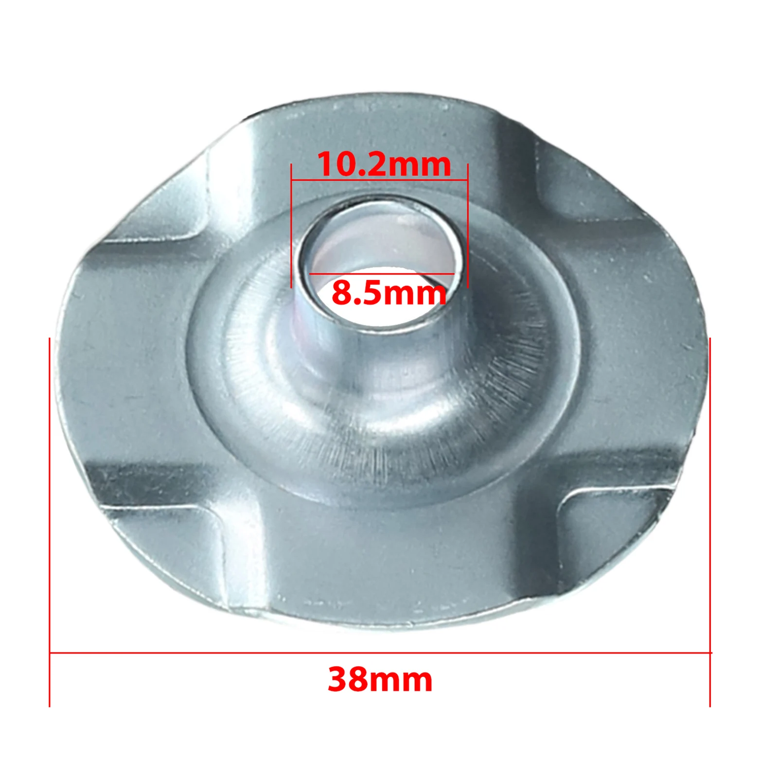 10mm Template Guide Bush For 3701 3703 3709 Trimming Machine Non-OEM Template Guide Bushing Metal Power Tool Accessory