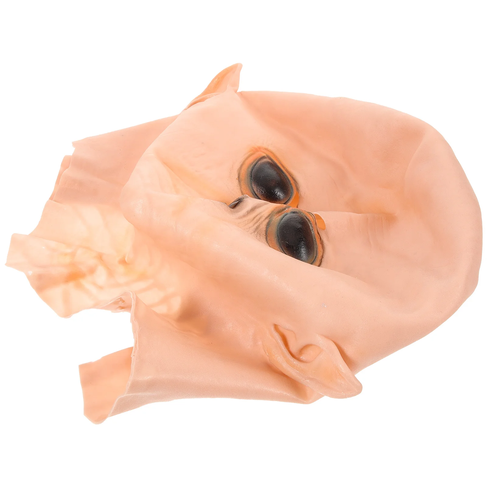 Maska na głowę, kostium horror na Halloween, cosplay, rekwizyt karnawałowy, miękka, wygodna, realistyczny design, motyw UFO