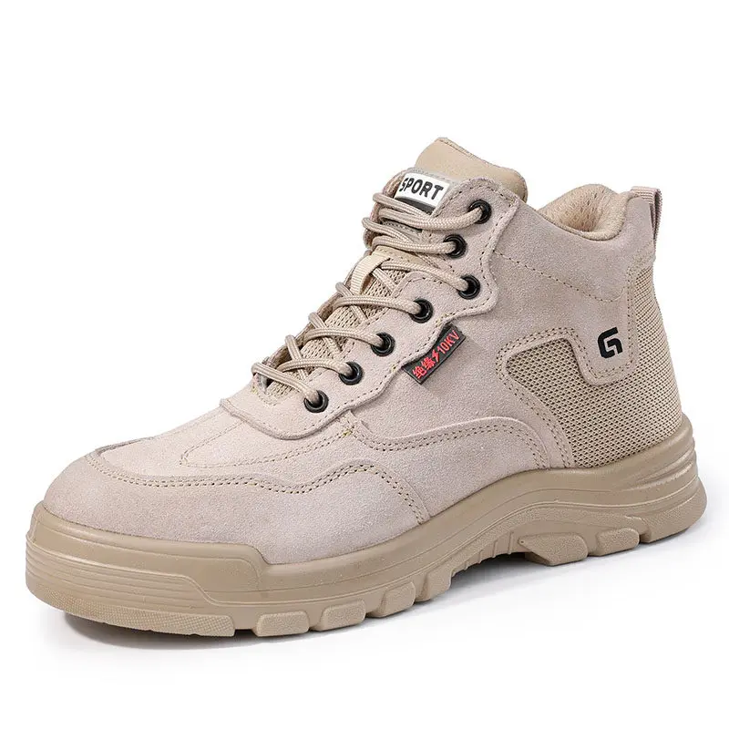 10KV Insulated Steel-Toed Safety Shoes Breathable Odor-Resistant Anti-Slip Puncture Resistant for Electricity Industry