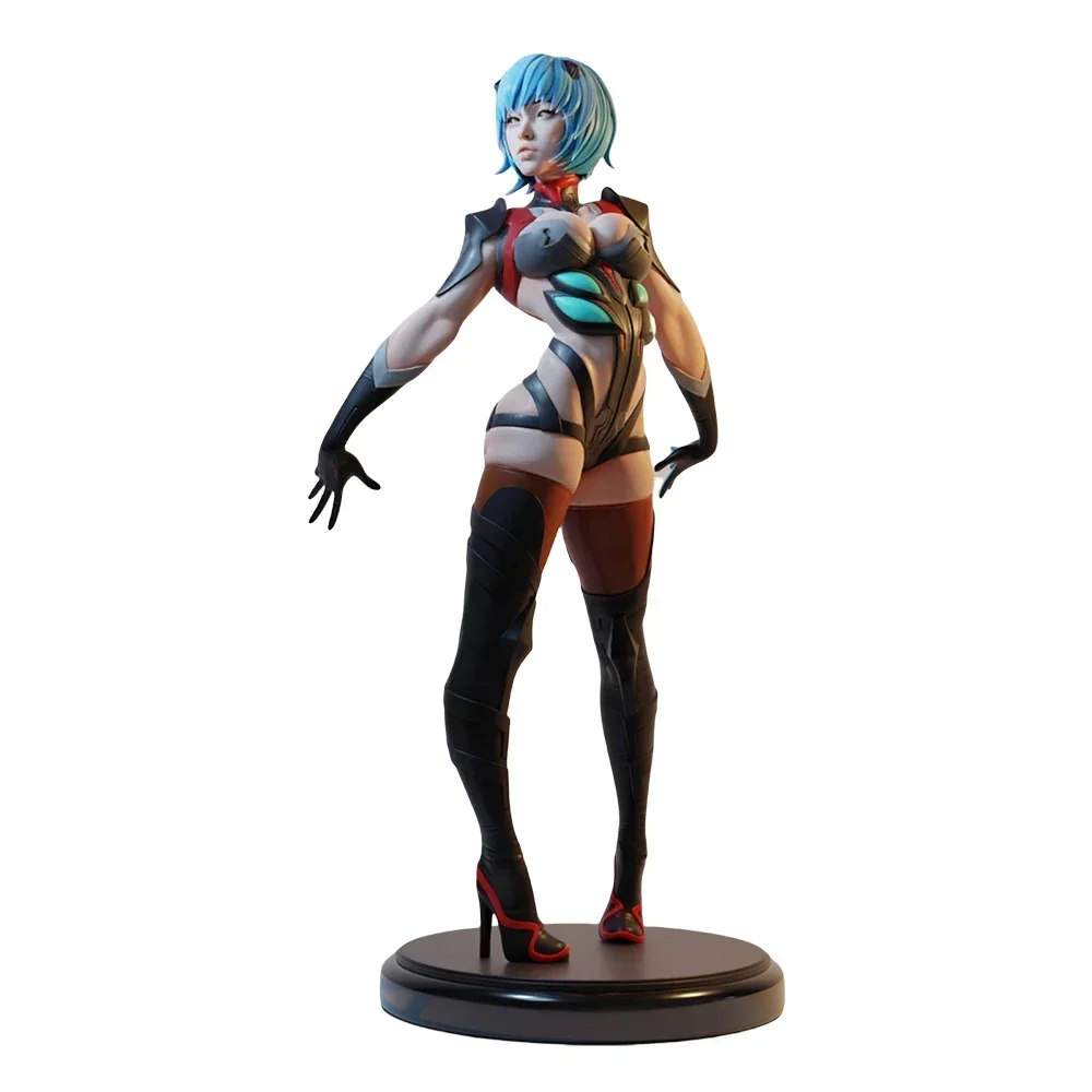 Figura de Anime Ayanami Rei 1:24, figura en miniatura, Kit de modelo de resina, Kit de modelo de plástico sin pintar A526