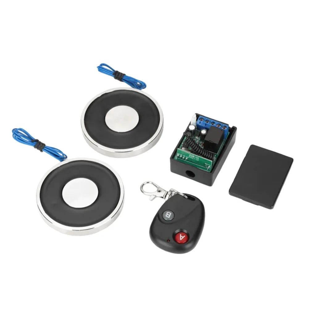 Fixed Electromagnet 12V DC with 20kg Clamping Force 70mm Diameter 9mm Height for Industrial Control and Robotic Integration