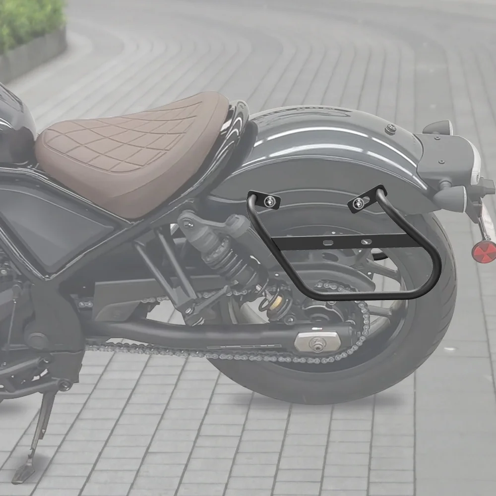 For HONDA CMX 1100 Rebel  2021 2022 2023 2024 2025 Motorcycle Side Luggage Racks Saddlebag Bracket Side Bag Support Mount Holder