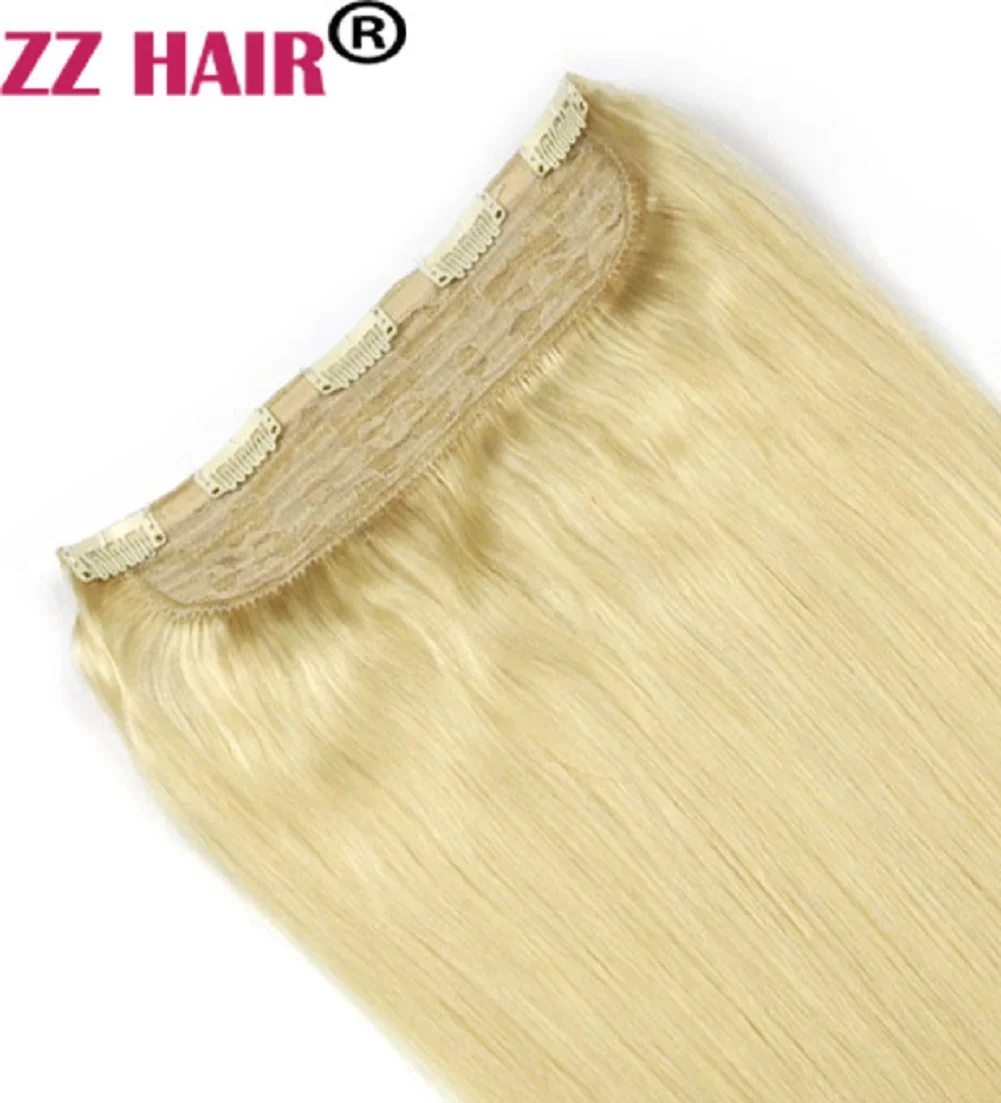 ZZHAIR 100% estensioni dei capelli umani brasiliani Remy 16 \