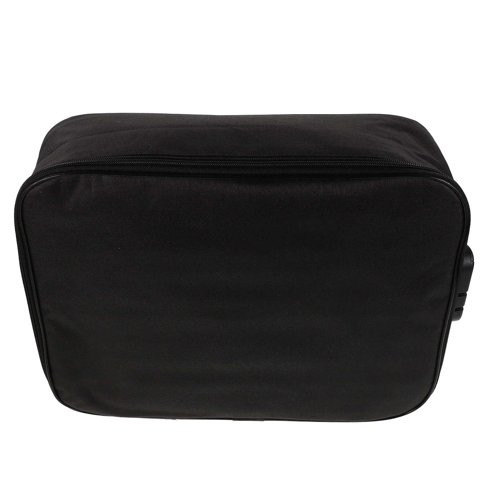 

Large Capacity 3-Layer Document Storage Box Oxford Fabric Portable Certificate Organizer Bag for Ids Passports Files Multi