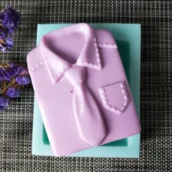 PRZY Clothes Shirt Soap Silicone Soap Mold Handmade Soap DIY Aroma Mould Soap Making Moulds Resin Clay Molds Silicone Rubber