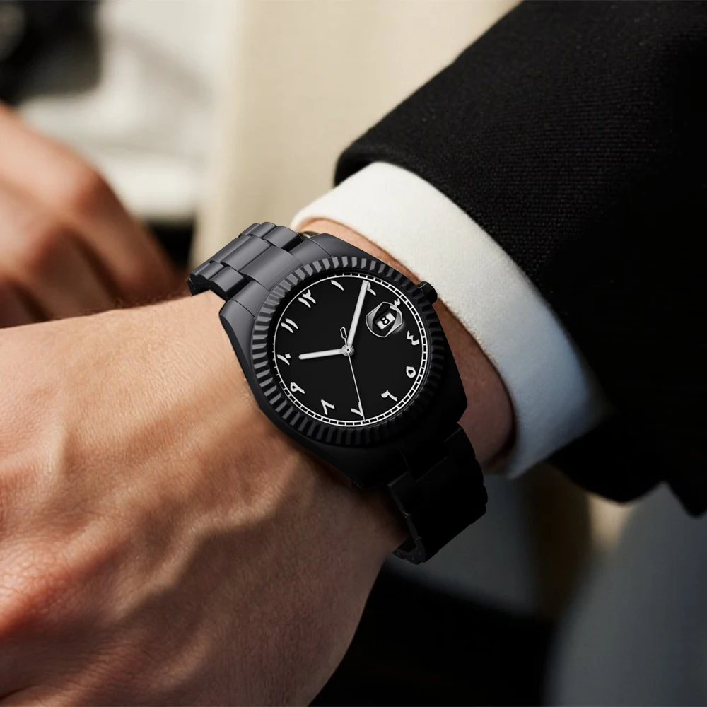 

Элитные часы премиум-класса, мужские деловые кварцевые часы, повседневные водонепроницаемые кварцевые часы, кварцевые часы с датой, спортивные часы