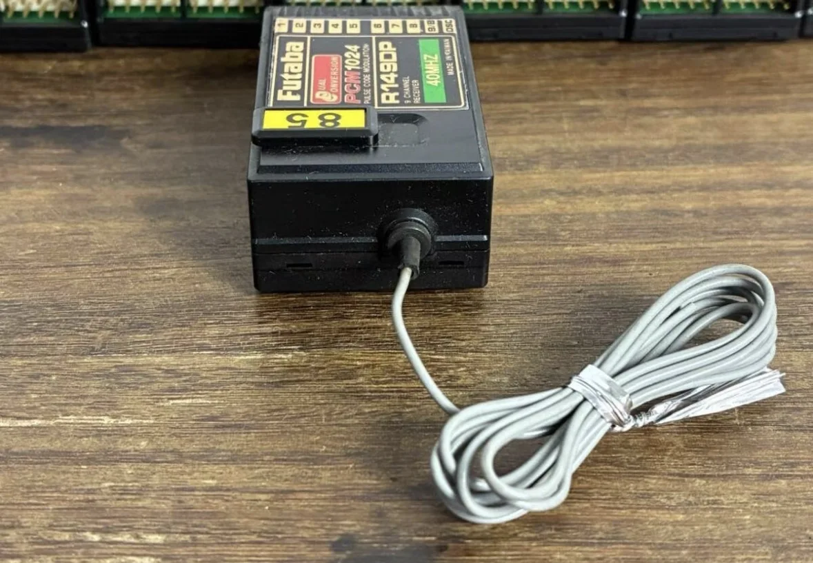 Pre-owned used Futaba R149DP 40MHZ 40M 9-channel Dual Conversion PCM1024 Receiver R149DP without/NO crystal