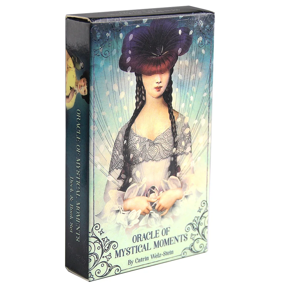 Mystical Moments Oracle Cards Leisure Party Table Game High Quality Fortune-telling Prophecy Tarot Deck With PDF Guide Book